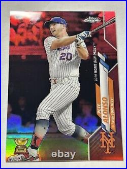 Pete Alonso 2020 Topps Chrome Update #U-86 Red Refractor 18/25