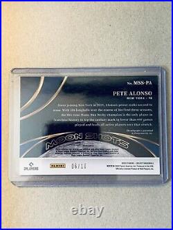 Pete Alonso 2022 Panini Select Moon Shots AUTO Prizm GOLD /10 SP HOMERUN DERBY