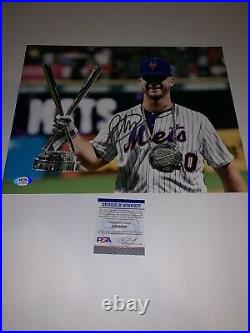 Pete Alonso Autographed 11x14 Photo NY Mets All Star Home Run Derby PSA/DNA