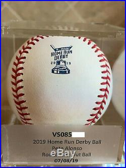 Pete Alonso HOME RUN DERBY Game Used All Star Baseball Round 1 Mets