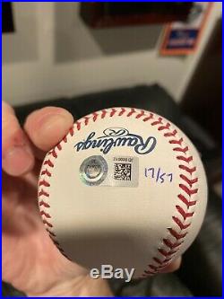 Pete Alonso Home Run Derby Multiple Inscriptions