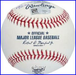 Pete Alonso Mets Signd 2019 Home Run Derby Logo Ball withRe-PeteInc 19 of LE/221