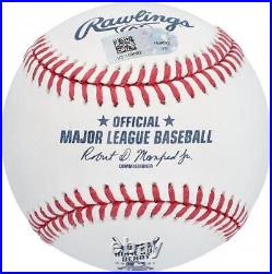 Pete Alonso Mets Signed 2021 Home Run Derby Baseball with2021 HR Derby Champ