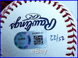 Pete Alonso Mets Signed Baseball Home Run Derby Auto Fanatics Le 22/57 Stunner