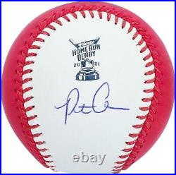 Pete Alonso New York Mets Autographed 2021 Home Run Derby Money Ball Baseball