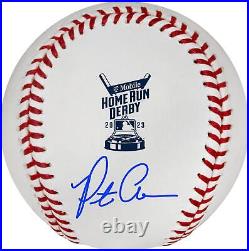 Pete Alonso New York Mets Autographed 2023 Home Run Derby Logo Baseball