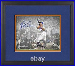 Pete Alonso New York Mets Framed Signed 8 x 10 2021 Home Run Derby Photo