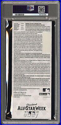 Pete Alonso Signed 2019 ASG Home Run Derby Champion Ticket Stub Psa/Dna NM-MT 8