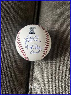Pete Alonso Signed 2019 Home Run Derby Baseball with HR Champ Inscription Fanatics