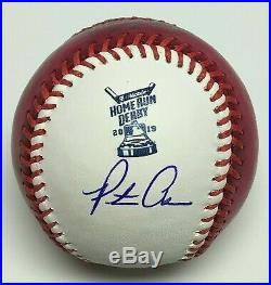 Pete Alonso Signed 2019 Home Run Derby Major League Baseball Champ MLB JD859800