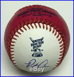 Pete Alonso Signed 2019 Home Run Derby Major League Baseball Champ MLB JD859802