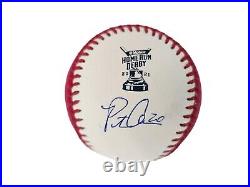 Pete Alonso Signed 2021 Home Run Derby Baseball Autographed Mets Beckett