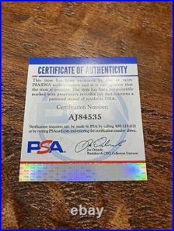 Pete Alonso Signed 2021 Home Run Derby Baseball PSA DNA Coa Mets Re-Pete