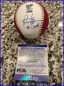 Pete Alonso Signed And Inscribed 2019 Home Run Derby Pink Money Ball PSA COA