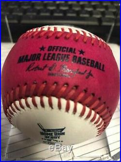 Pete Alonso Signed Autographed Baseball Home Run Derby Mlb Holo Coa Mets