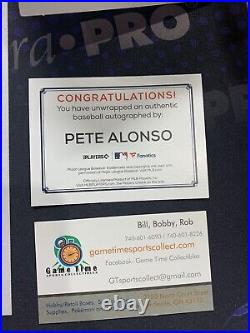 Pete Alonso signed Baseball Re Pete Mets Mint Auto Fanatics Home Run Derby