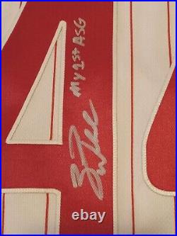 Phillies Zack Wheeler Signed 2021 ASG Work Out Home Run Derby Worn Used Jersey