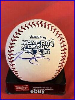 Prince Fielder Autographed Signed 2009 All Star Game Homerun Derby Baseball Rare