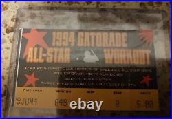 RARE 1994 MLB All Star Game Ticket KEN GRIFFEY JR DEBUT WIN Home Run Derby LOT 3