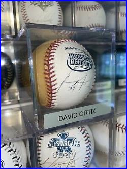 RARE David Ortiz Signed Autographed 2010 Home Run Derby Baseball Champ