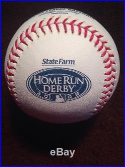 RAWLINGS 2008 OFFICIAL ALL STAR Game BASEBALL HOME RUN DERBY OLD YANKEE STADIUM