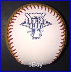 RAWLINGS OFFICIAL 2011 MLB GOLD WHITE HOME RUN DERBY NEW IN BOX