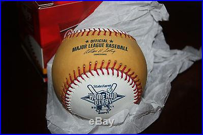 RAWLINGS OFFICIAL 2011 MLB Gold / White Home Run Derby Baseball NEW in BOX