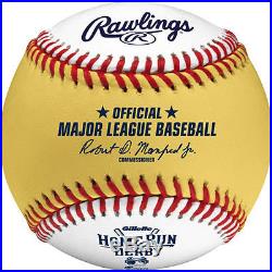 RAWLINGS Official 2015 Gold White HOME RUN DERBY BASEBALL New in Box and RARE