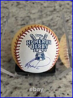 RYAN HOWARD Phillies Autographed OMLB Baseball Home run Derby
