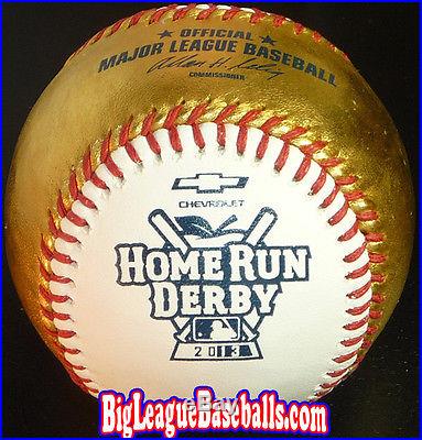 Rawlings 2013 24-Karat Gold All-Star Home Run Derby Baseball New York Game Ball