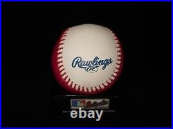 Rawlings 2018 Home Run Derby Magenta Moneyball Baseball-b. Harper-extremely Rare