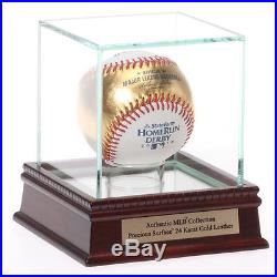 Rawlings Gold 24kt 2012 All-Star Game Home Run Derby Baseball with Case