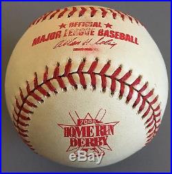 Rawlings Official 2000 Home Run Derby Baseball Unsigned Logo Rare