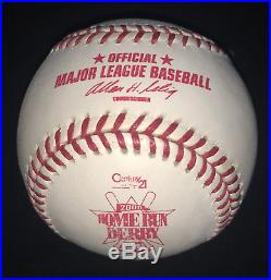 Rawlings Official 2000 Home Run Derby Baseball unsigned Rare Logo HRD