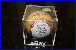 Rawlings Official 2007 Gold and White Home Run Derby Baseball Acrylic Cube NEW