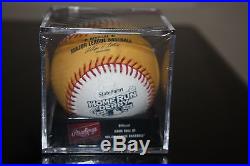 Rawlings Official 2009 Gold and White Home Run Derby Baseball NEW In CUBE