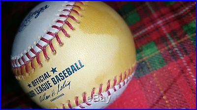 Rawlings Official 2009 Gold and White Home Run Derby Baseball mlb all star