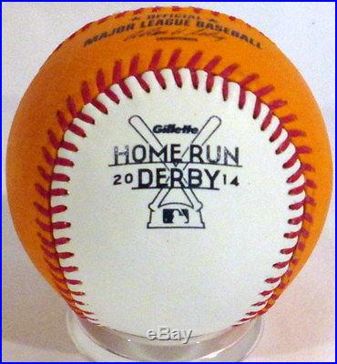 Rawlings Official 2014 Home Run Derby Orange Money Baseball Brand New in Cube