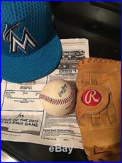 Rawlings Official 2017 Home Run Derby Baseball Aaron Judge HR Ball 2nd Rnd MLB