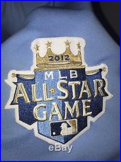 Robinson Cano 2012 Home Run Derby Game Worn Used Jersey- Mlb Auth. Royals Fans