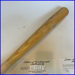Rocky Colavito Signed Inscribed Home Run Derby Game Used Bat PSA DNA 10