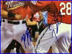 Ryan Braun & Prince Fielder Signed 2009 Home Run Derby 11x14 Photo PSA AF61765