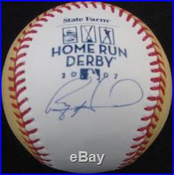 Ryan Howard Signed Baseball Autographed 2007 Home Run Derby Ball Phillies JSA