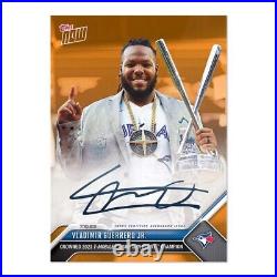 SEALED 2023 Topps NOW Home Run Derby Auto #d /99 or LESS Vladimir Guerrero Jr