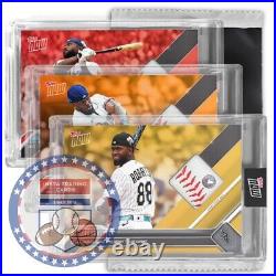SEALED Home Run Derby Ball Relic #/10 or lower 2023 Topps NOW MLB Home Run Derby
