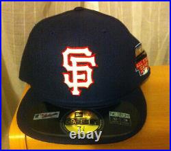 San Francisco Giants New Era 2014 Home Run Derby 7 7/8 Dark Navy Fitted Cap-NEW