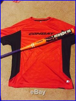 Shaved Pro Home Run Derby Softball Bat 34/27 End Loaded, Team Combat