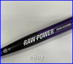 Shaved & Rolled Easton Wegman Raw Power Homerun Derby Softball Bat 28oz ASA