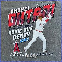 Shohei Ohtani LA Angels Baseball New Era 2021 Home Run Derby #17 Shirt XL