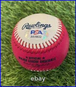 Shohei Ohtani Signed Game Used Baseball 2021 Home Run Derby PSA Auth